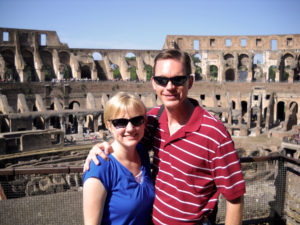 Shawn visits the coliseum in Rome